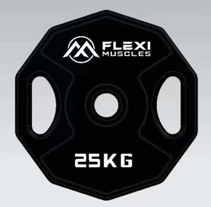 Barbell and rubber weight set deals