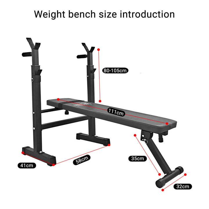 Bench Press Dimensions In Feet
