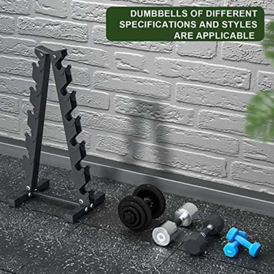 A-Frame Weight Storage Rack for Dumbbells
