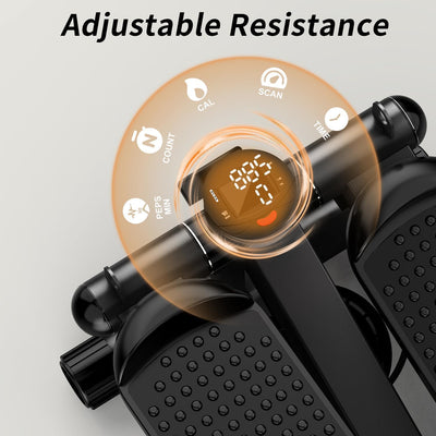Flexi Muscles - Exercise Stepper with Resistance Bands