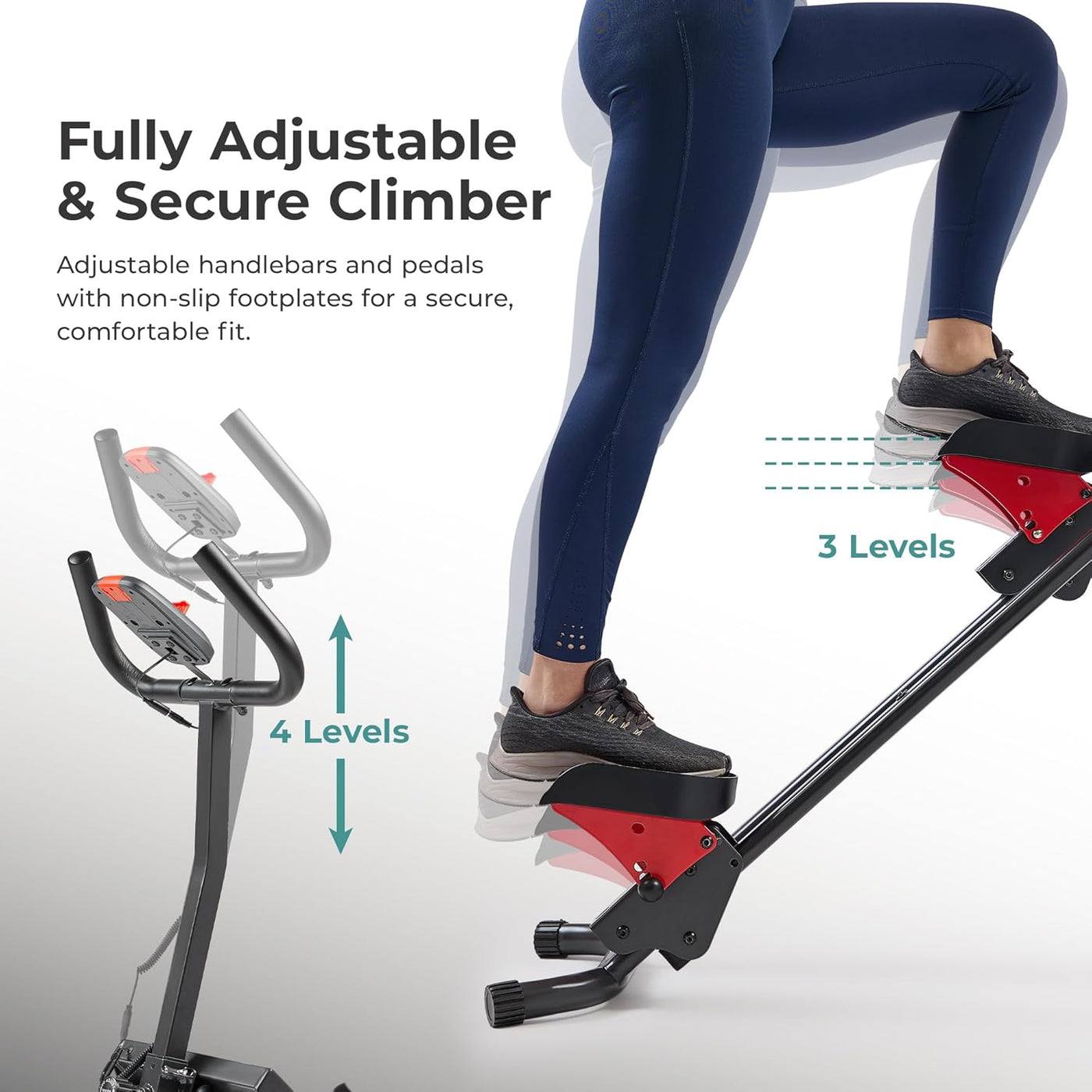 Flexi Muscles - Exercise Stair Climber for Home Gym.