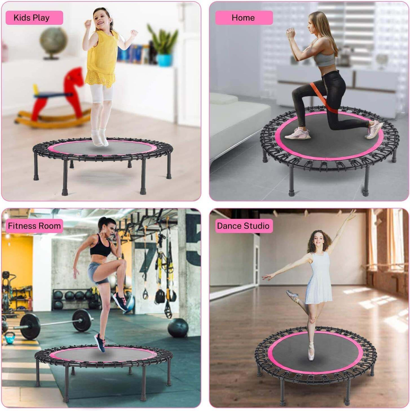 Various use of Rebounders