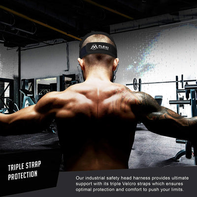 Flexi Muscles - Neck Harness for Weight Lifting and Resistance Training.