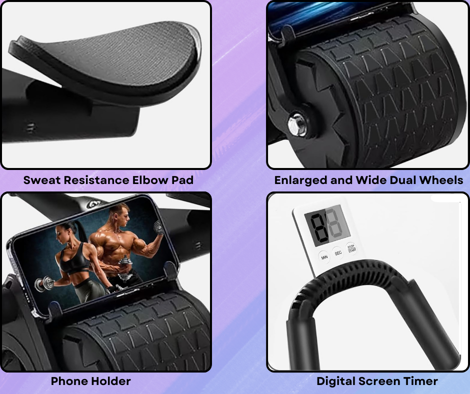 Automatic Rebound Abs Roller Wheel