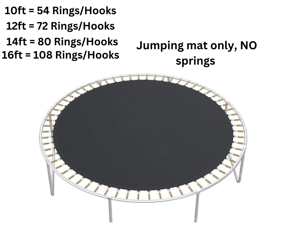 Flexi Muscles- Trampoline Replacement Mat for 10ft, 12ft, 14ft and 16ft.
