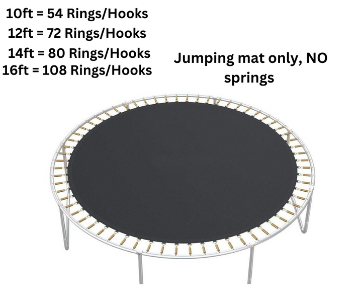 Trampoline Springs 10ft Trampoline Replacement Mat Heavy-Duty