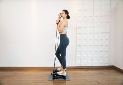 Flexi Muscles - Exercise Stepper with Resistance Bands