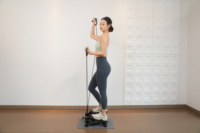 Flexi Muscles - Exercise Stepper with Resistance Bands