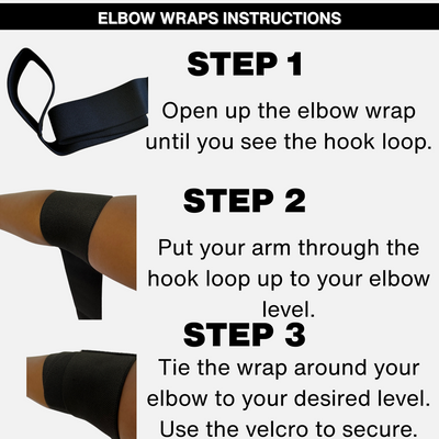 Elbow Wraps for Weightlifting