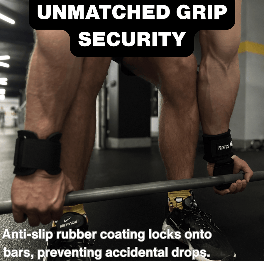 Solid Steel Hooks, Double-Stitched Straps