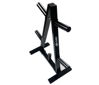 Olympic Barbell Weight Plates Rack.
