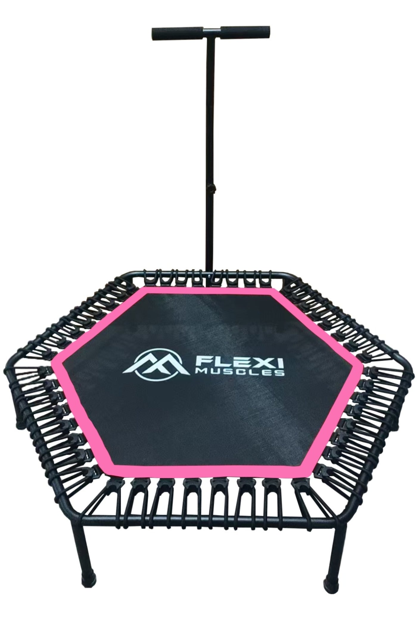 Flexi Muscles - Rebounder Fitness Trampoline with Handle Bar
