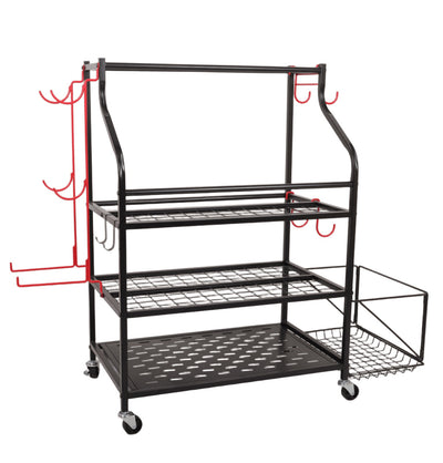 Flexi Muscles - Multi-Purpose Home Gym Equipment Storage Rac