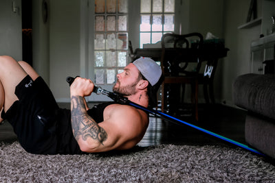 Resistance Bands Sets with Handles and Door Anchor.