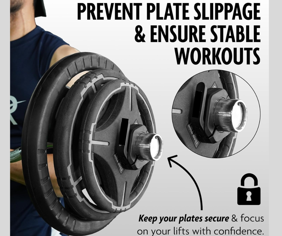 Flexi Muscles - Barbell Clips: Secure Your Weights, Elevate Your Workouts!