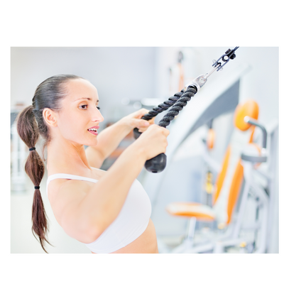 Tricep Pull Down Rope for Cable Machine
