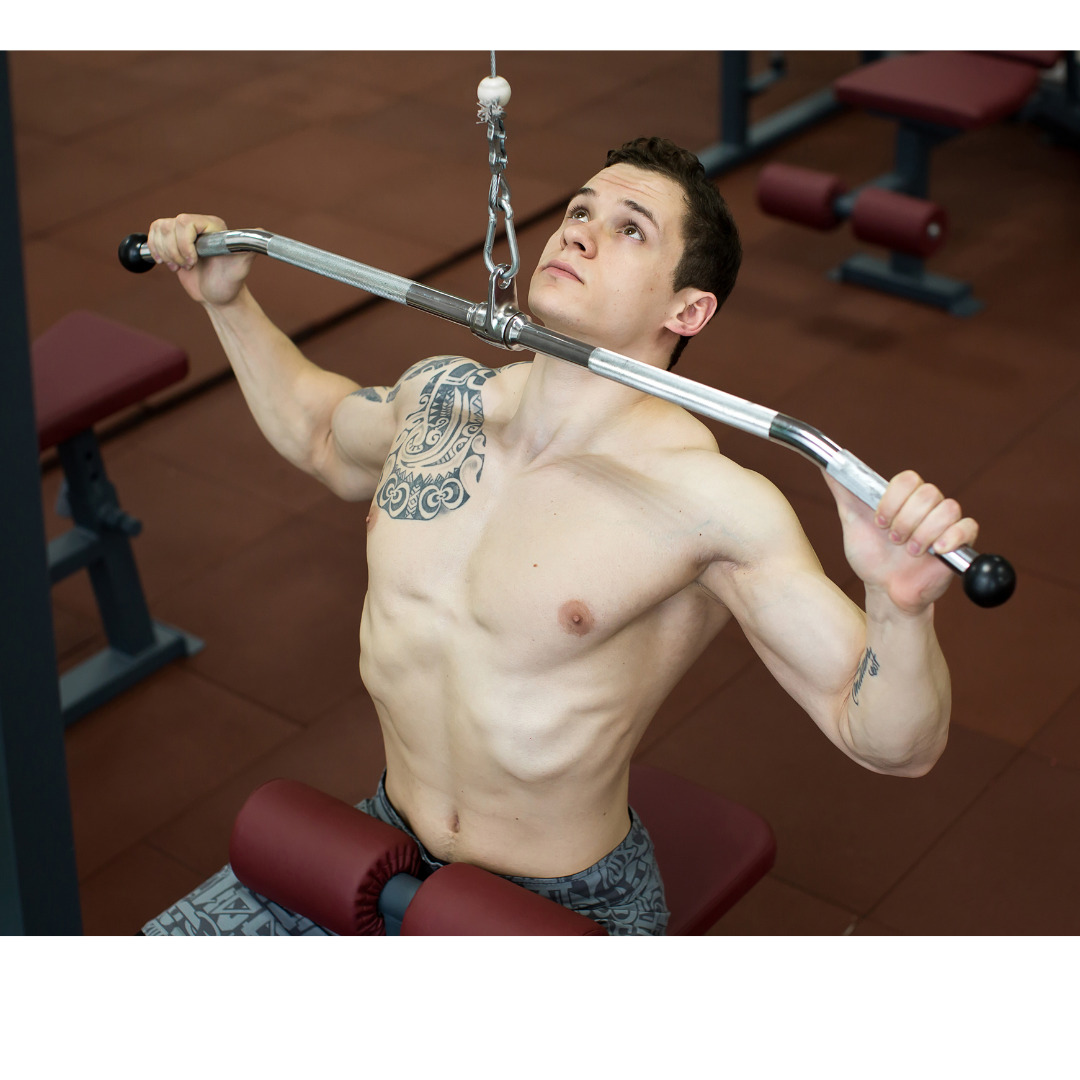 Flexi Muscles - Lat Bar Cable Machine Attachment