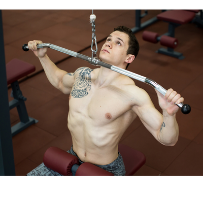 Lat Bar Cable Attachment