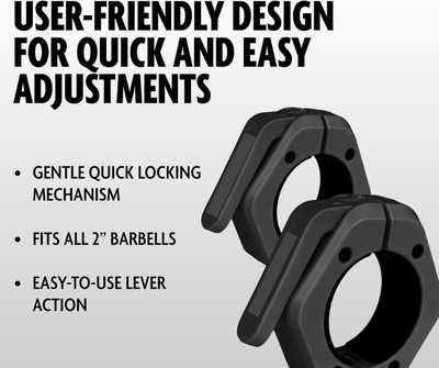 Flexi Muscles - Barbell Clips: Secure Your Weights, Elevate Your Workouts!