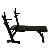 Weight Lifting Bench with Barbell Rack