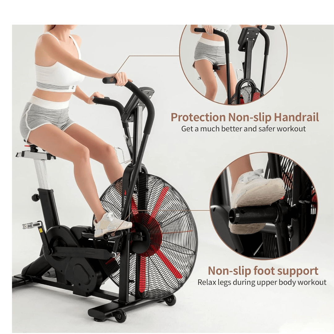 air bike exercise machine