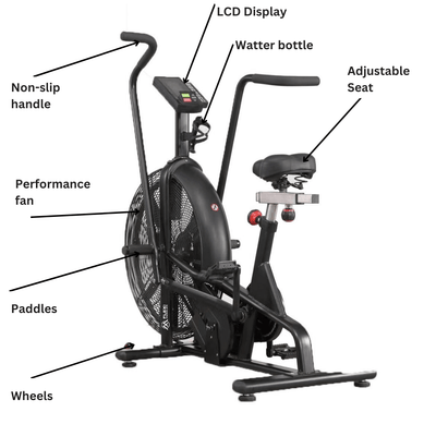 exercise bike with arm workout