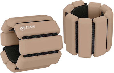 Flexi Muscles - Adjustable Wearable Wrist & Ankle Weights 