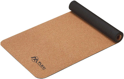 Cork Yoga Mat with Rubber