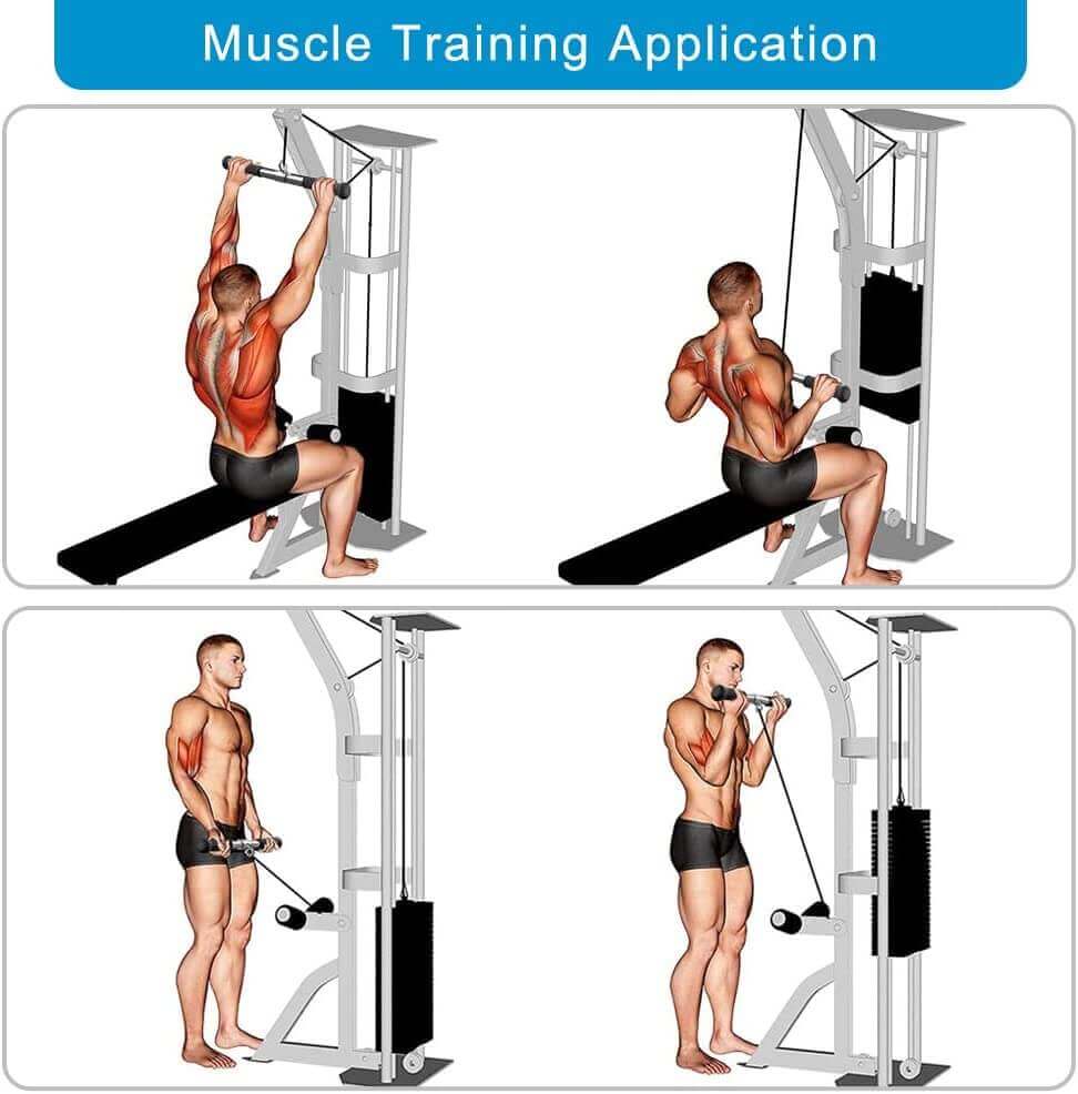 Exercising Triceps Bars