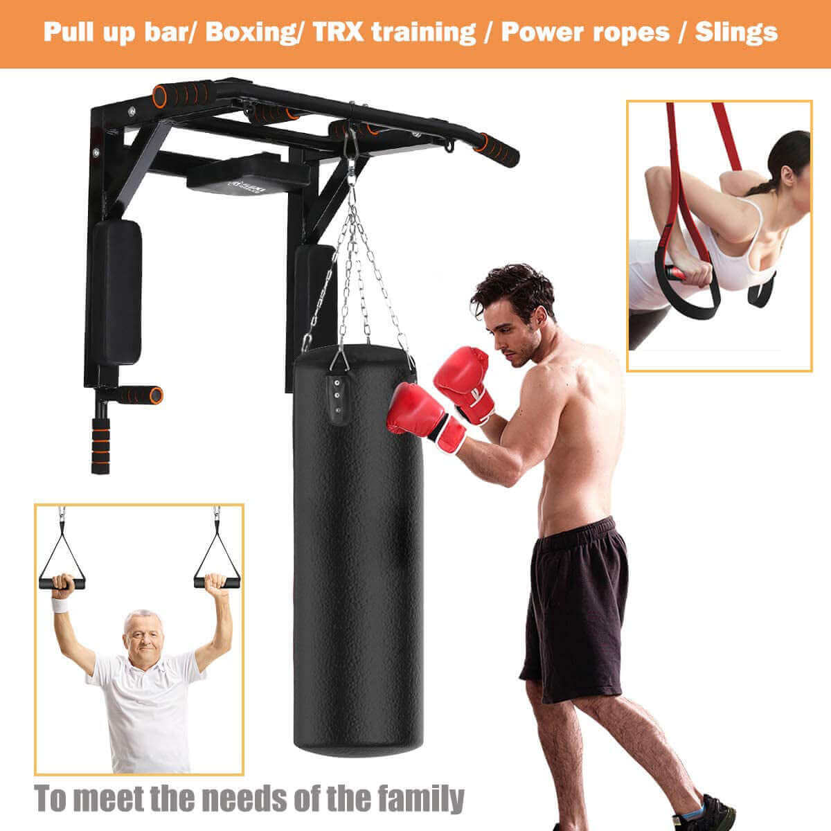 Pull Up Bar For Home Gym
