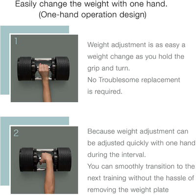 adjustable dumbbells