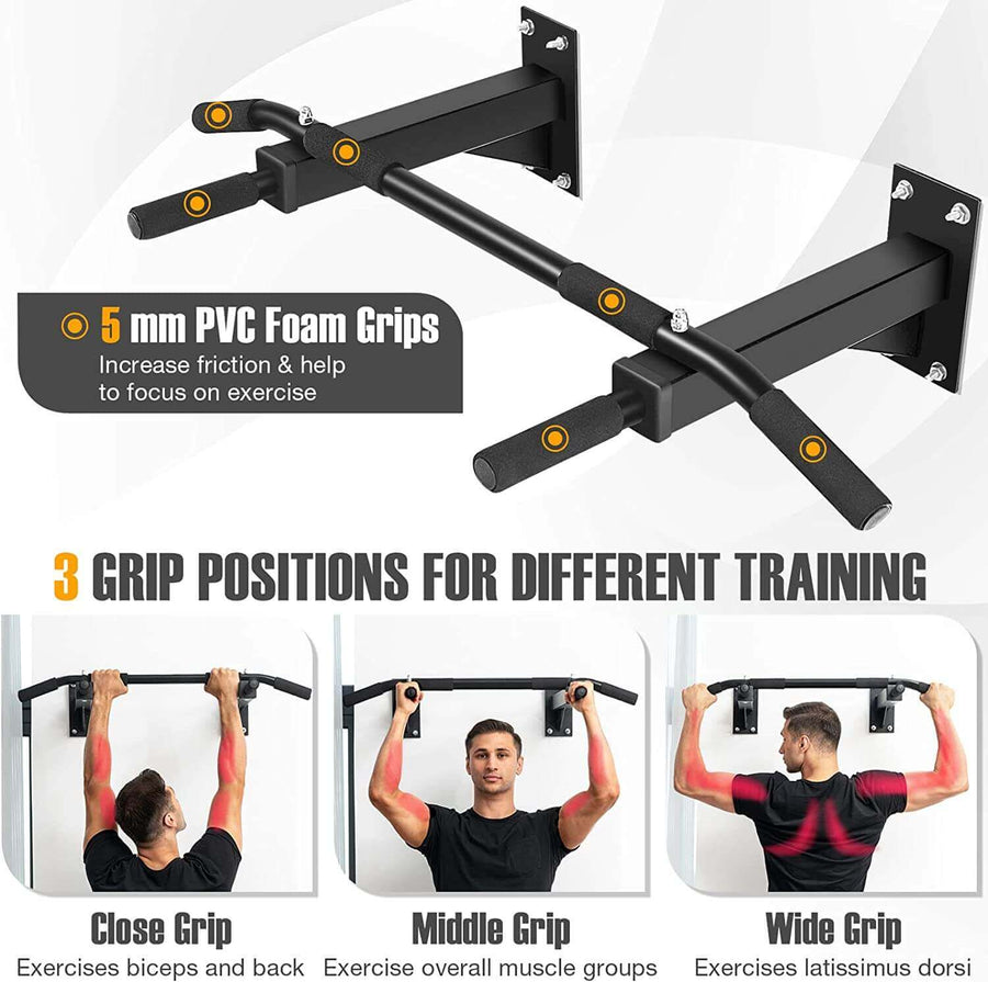 Padded Grips, Anti-Slip Hold