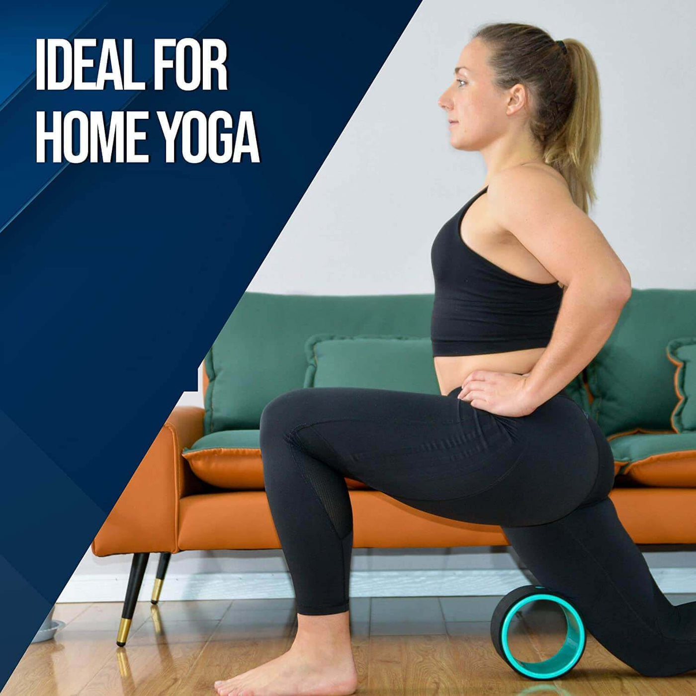 Yoga Wheel for Back Pain Relief (Set of 3)