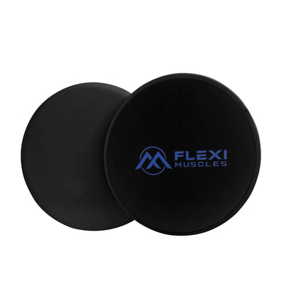 Flexi Muscles Dual Sided Core Sliders for Use on All Floors