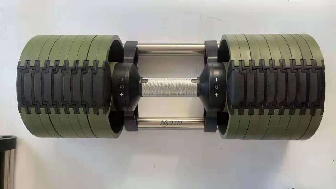 32kg Adjustable Single Weight Dumbbell for Men & Women (with 4KG increments).