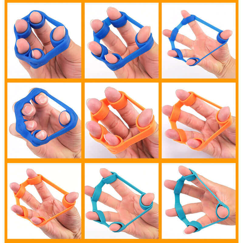 Hand Grip Strengthener, Finger Exerciser (Set of 3).