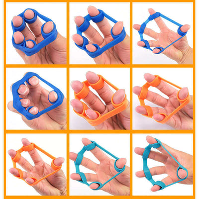 Hand Grip Strengthener, Finger Exerciser (Set of 3).
