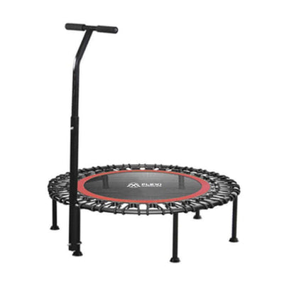 rebounder trampoline red 