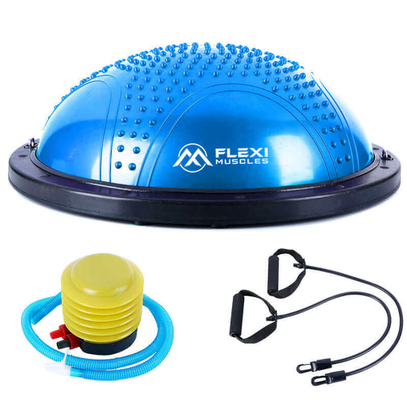 Balance Ball Trainer with Resistant Band 