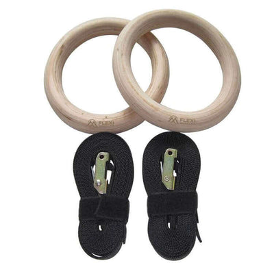 Wooden Gymnastics Fitness Rings 