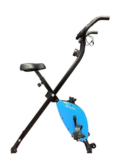 Flexi Muscles – Foldable exercise bike with multiple resistance levels.