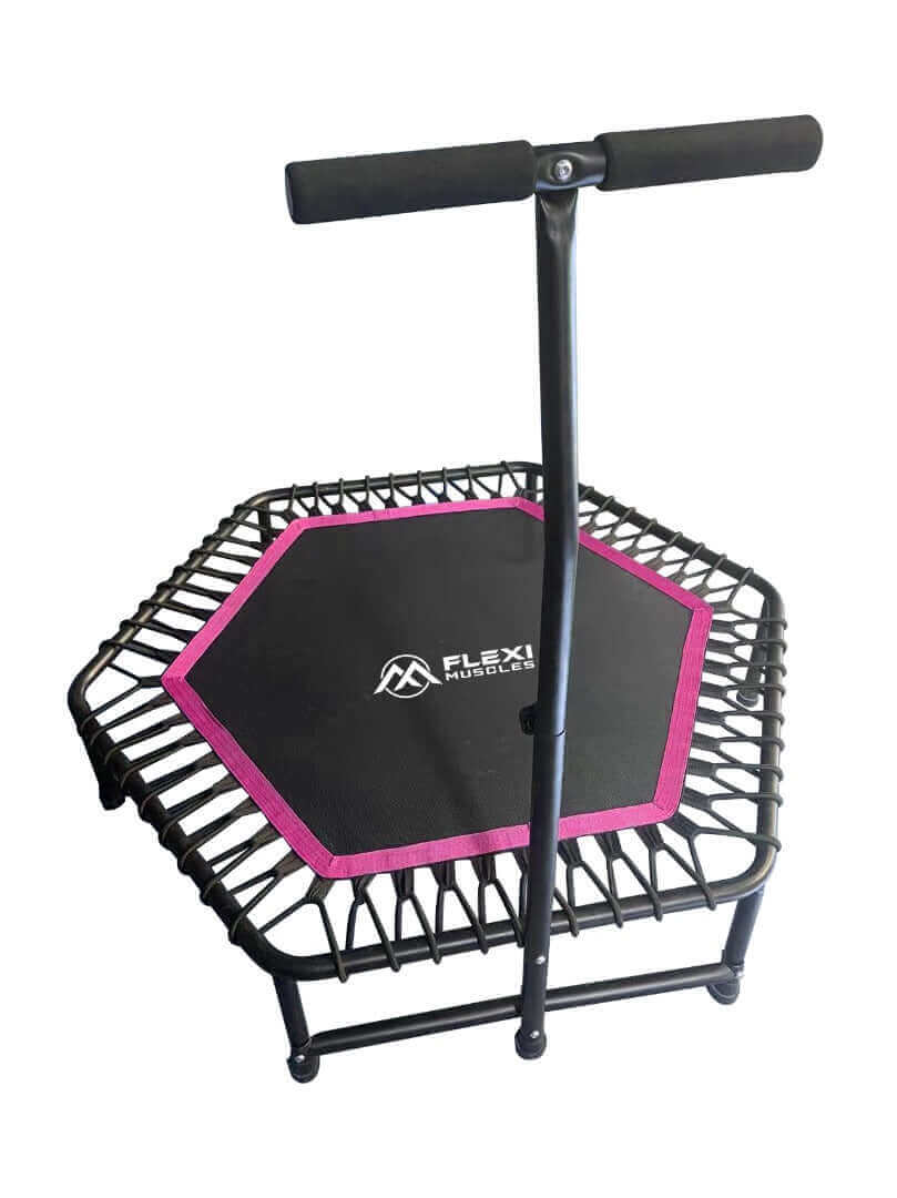 rebounder trampoline pink main image
