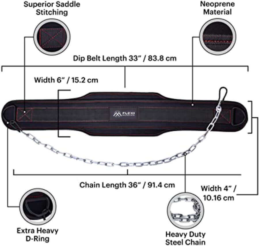 weighted pull up belt
