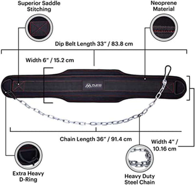 weighted pull up belt
