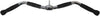 Flexi Muscles lat pulldown bar with curved ends, black rubber grips and swivel mount